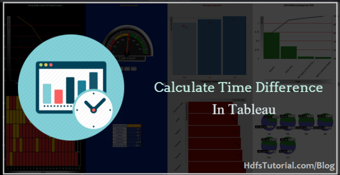 calculate time difference in Tableau