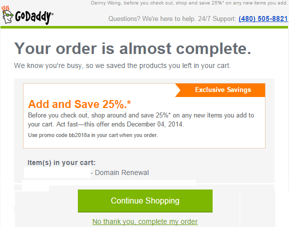 Online shopping coupons hack