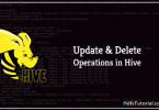 Update Delete Hive Table