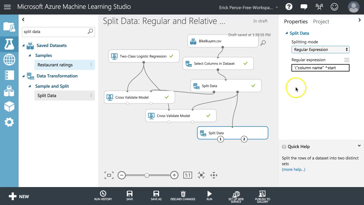 Microsoft Azure Machine Learning Studio